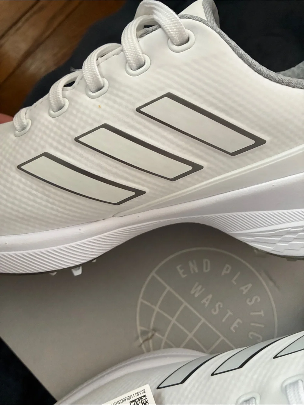 adidas clean white